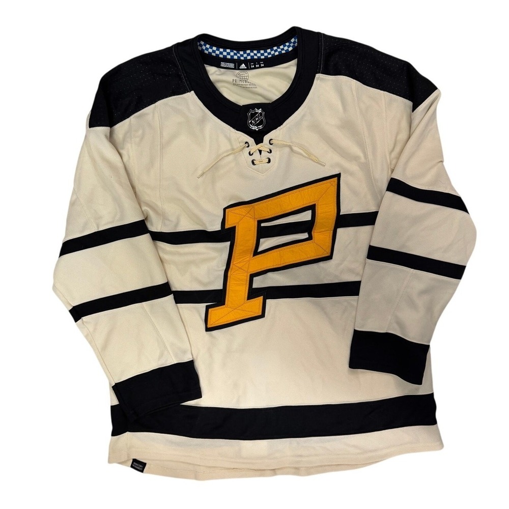 Adidas Pittsburgh Penguins 2023 Winter Classic Blank Jersey Size 54